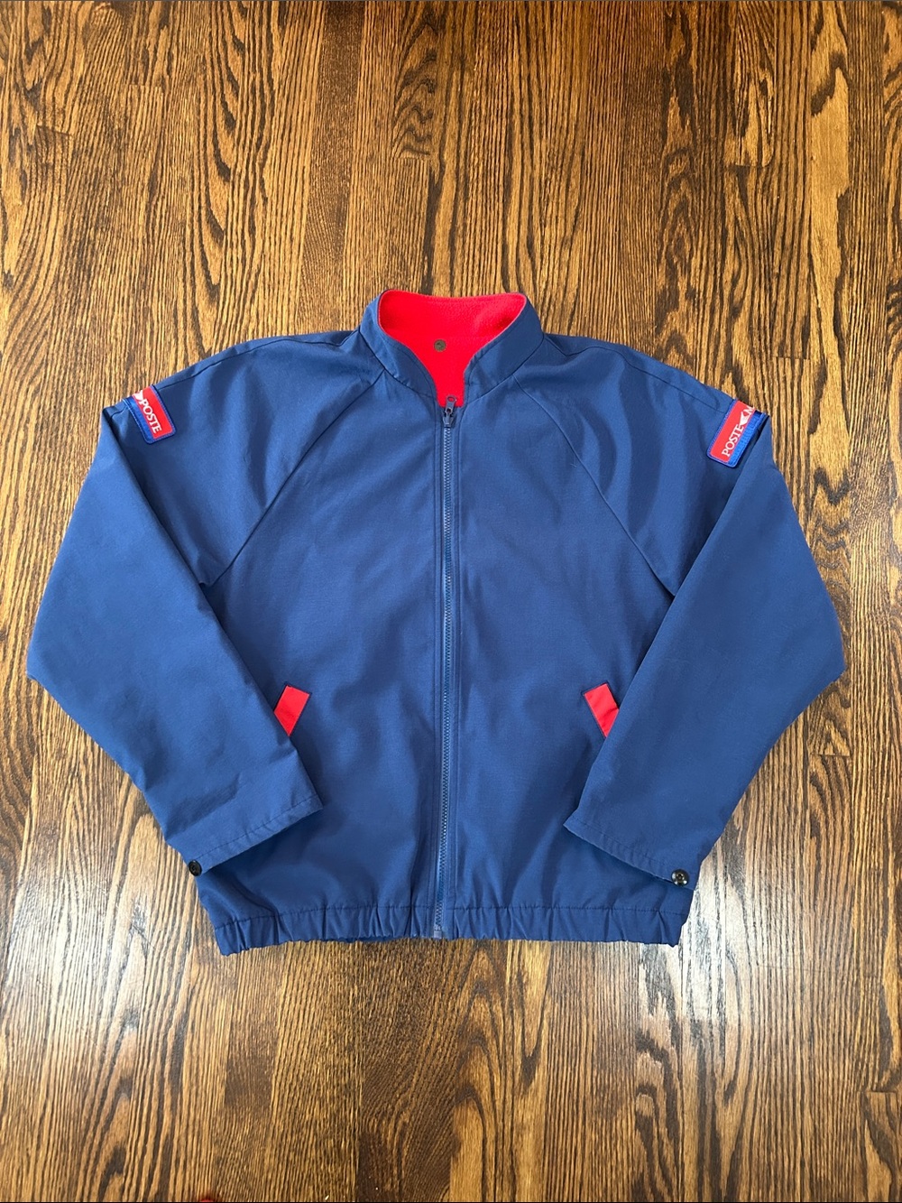 Vintage 90s Canada Post Reversible Jacket